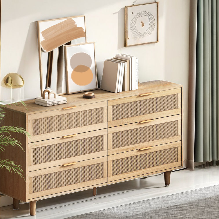 Big w rattan chest of outlet drawers